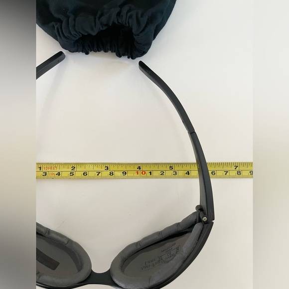 Black Sports Shatter Proof Polycarbonate Foam Lined Anti-Fog Len UV400 Glasses - Picture 5 of 12